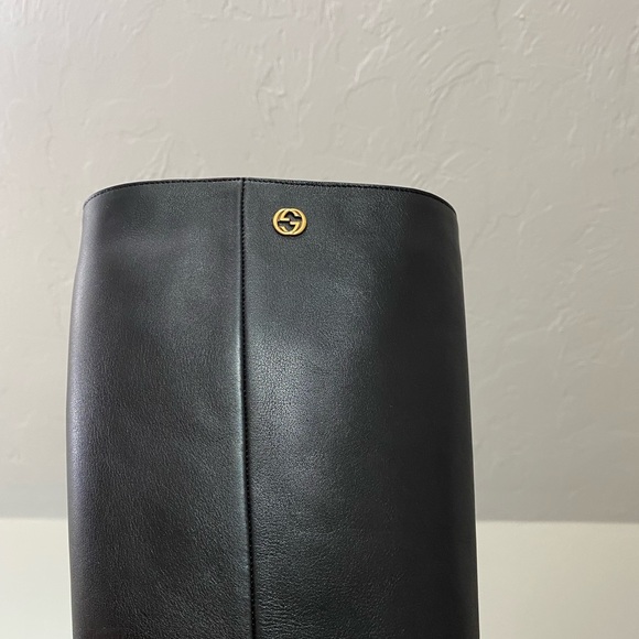 Gucci Rodano Calf Knee high Boots - Picture 9 of 11